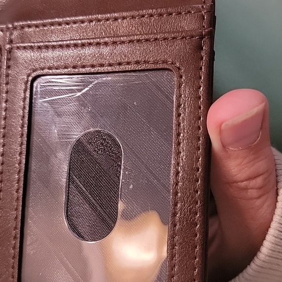 Leather money clip wallet - Picture 5 of 5